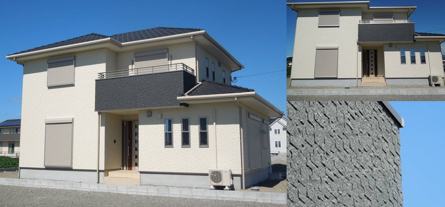 外壁と屋根のリフォームを行った住まい